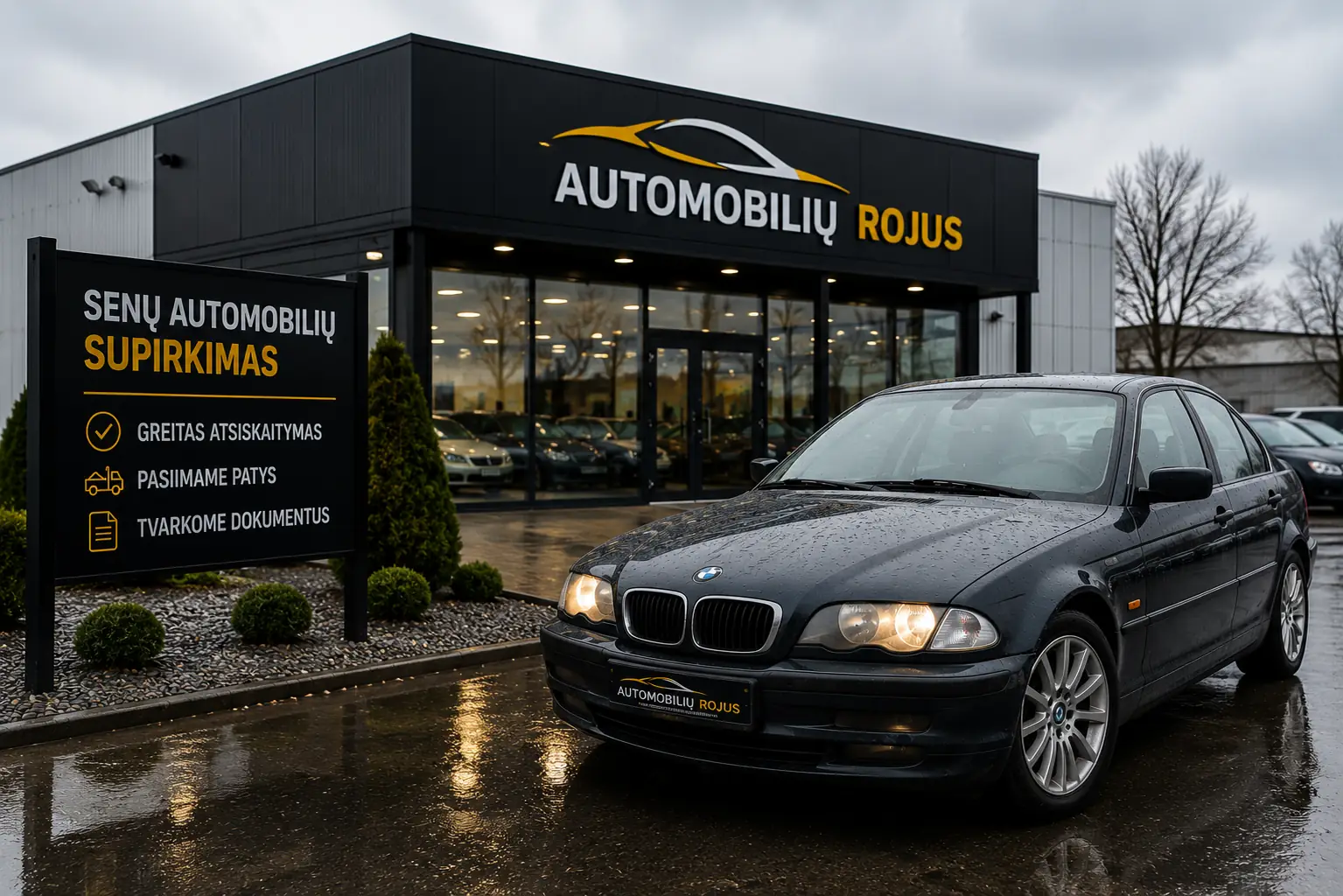 senų automobilių supirkimas