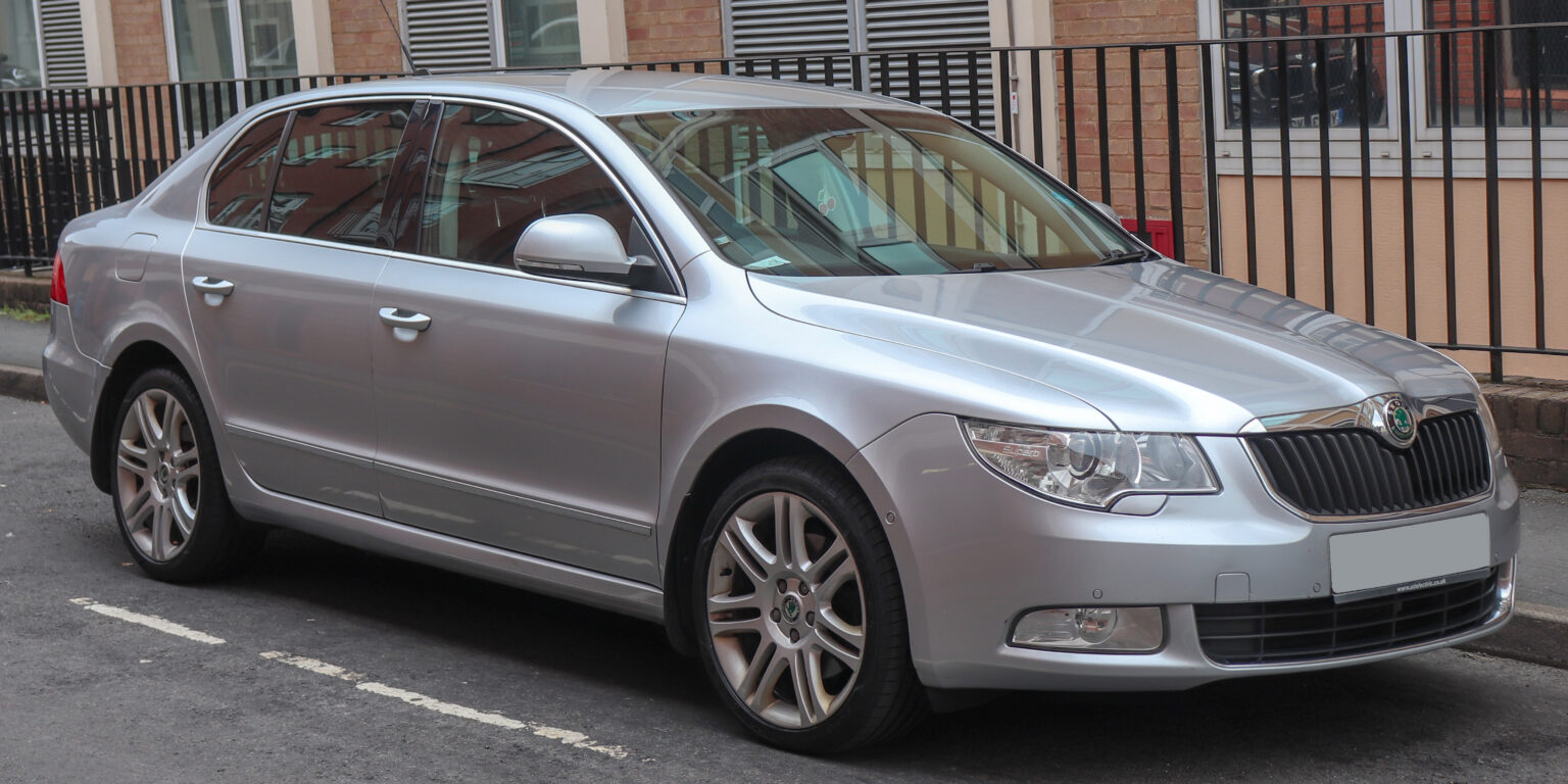 Škoda Superb II karta