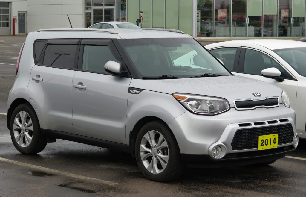 KIA SOUL PS (II karta) – iš priekio