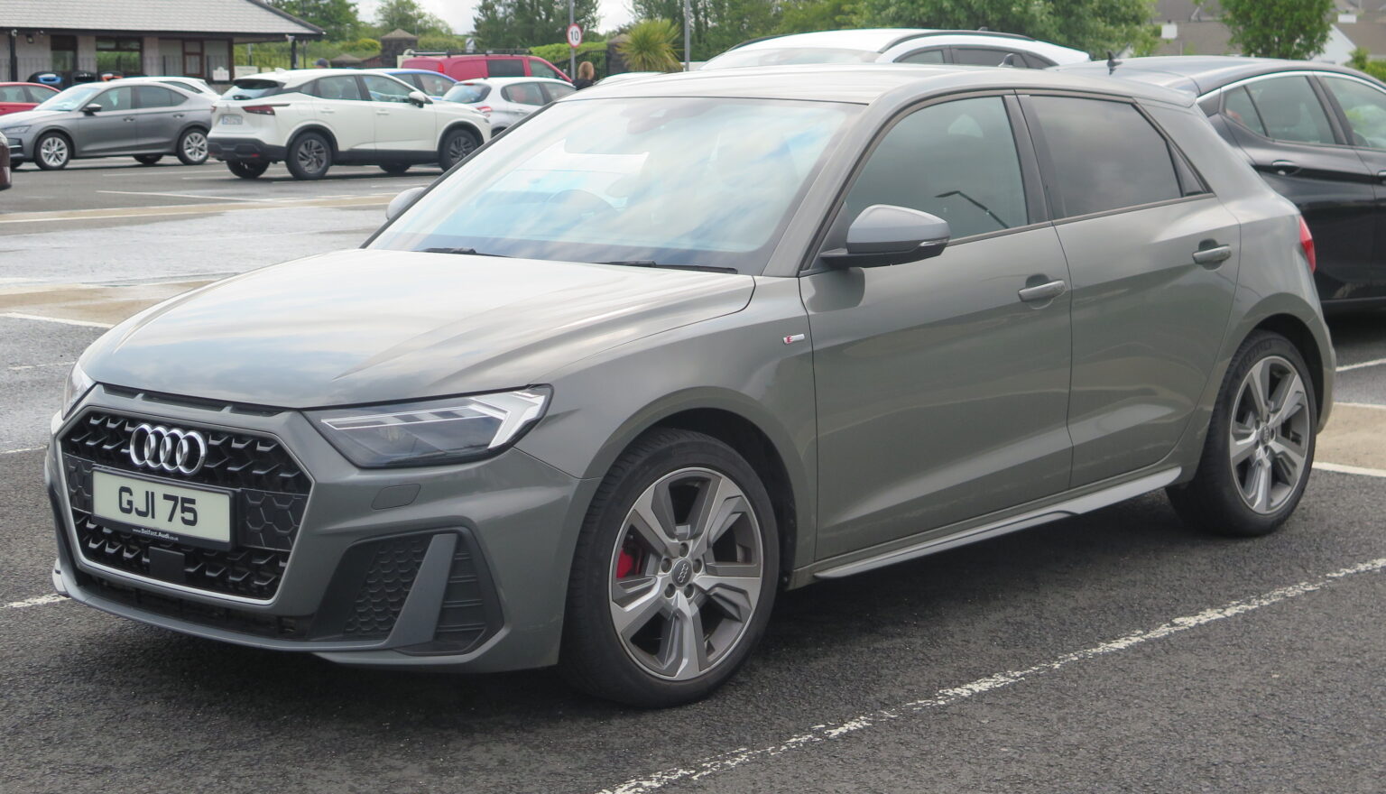Audi A1 II karta (GB)