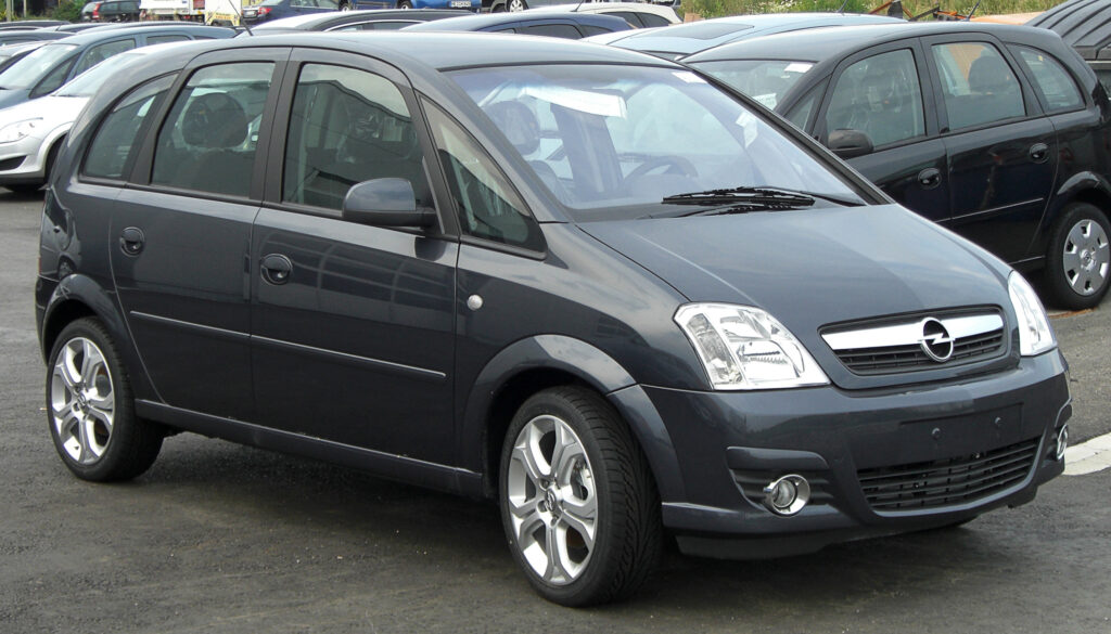Opel Meriva Meriva A – iš priekio