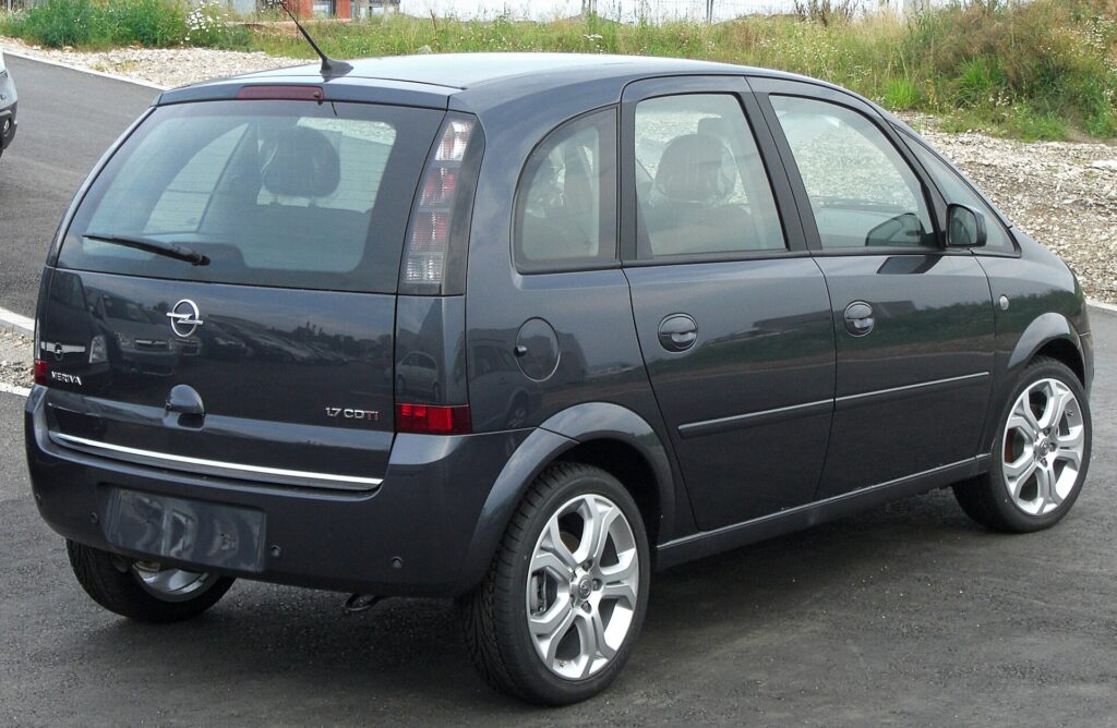 Opel Meriva Meriva A – iš galo